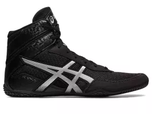 ASICS: MATCONTROL 3 WRESTLING SHOES - BLACK/SILVER