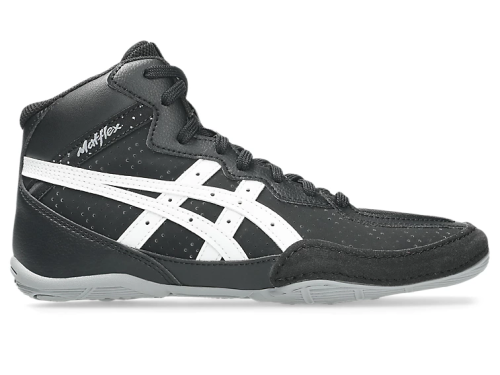 ASICS MATFLEX 8 KIDS WRESTLING SHOES - BLACK/WHITE