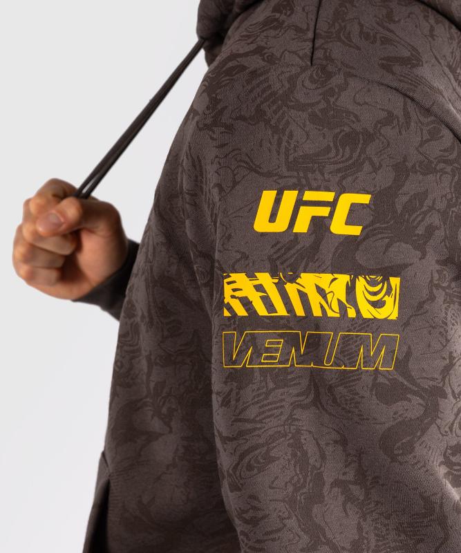 VENUM: UFC FUSION FIGHT WEEK MEN'S PULLOVER HOODIE - EARTHEN BROWN