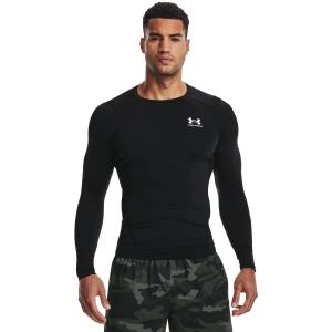 UNDER ARMOUR: HG ARMOUR COMP LÅNGÄRMAD - SVART