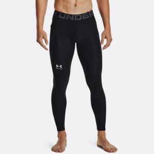 UNDER ARMOUR: HEATGEAR ARMOUR LEGGINGS - SVART