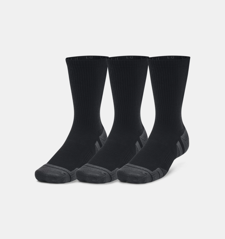 UNDER ARMOUR: PERFORMANCE TECH CREW SOCKS 3-PACK