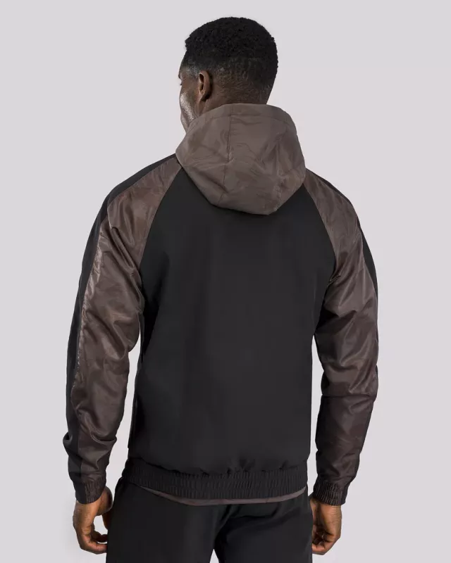 VENUM: UFC FUSION FIGHT WEEK MEN'S ZIP HOODIE - EARTHEN BROWN