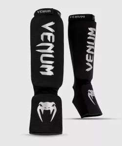 VENUM: KONTACT SHIN GUARDS - BLACK/SILVER