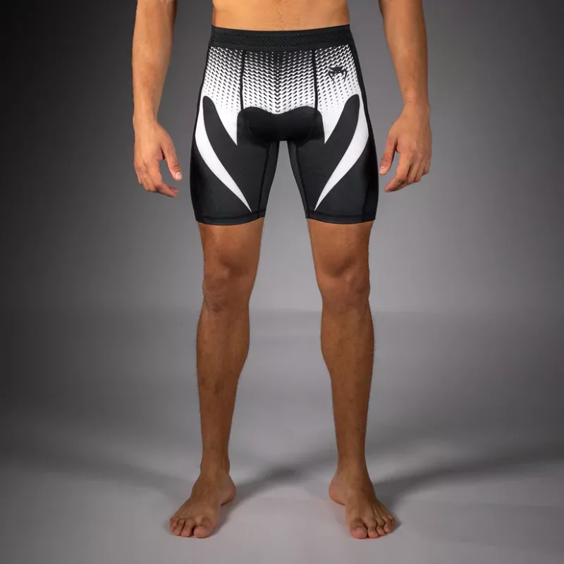 VENUM: NO GI VALE TUDO SHORTS - BLACK/WHITE