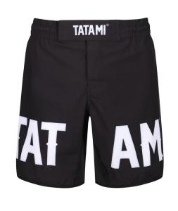 TATAMI: RAVEN GRAPPLING SHORTS - BLACK