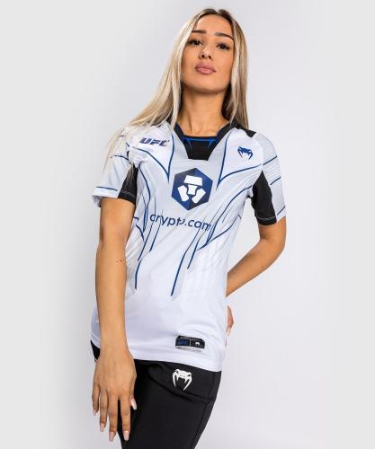VENUM: UFC AUTHENTIC FIGHT NIGHT 2.0 WOMEN'S WALKOUT JERSEY - VIT/BLÅ