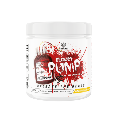 SWEDISH SUPPLEMENTS: BLOODY PUMP - PINEAPPLE PASSION - 300 g
