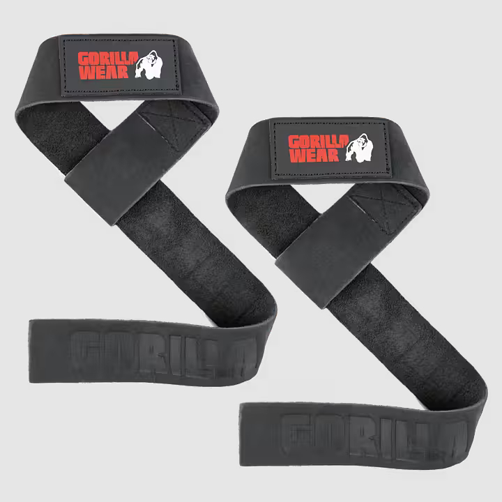 GORILLA WEAR: LEATHER LIFTING STRAPS