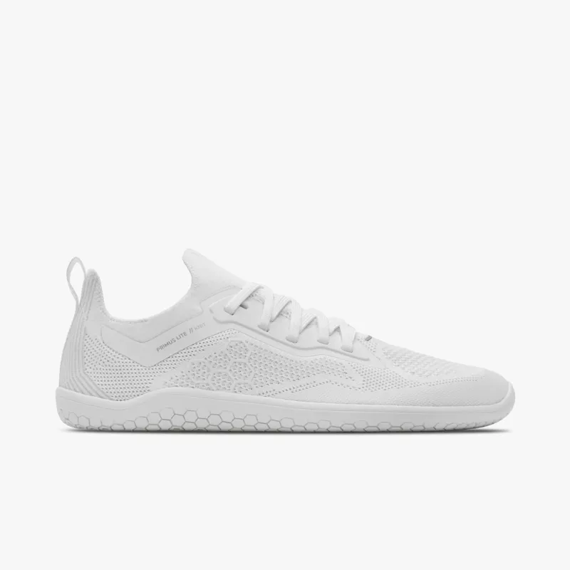 VIVOBAREFOOT: PRIMUS LITE KNIT WOMENS SHOES - BRIGHT WHITE