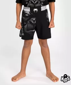 VENUM: GORILLA JUNGLE KIDS FIGHTSHORTS - BLACK/WHITE