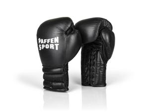 PAFFEN SPORT: PRO LACE SPARRING BOXING GLOVES - BLACK
