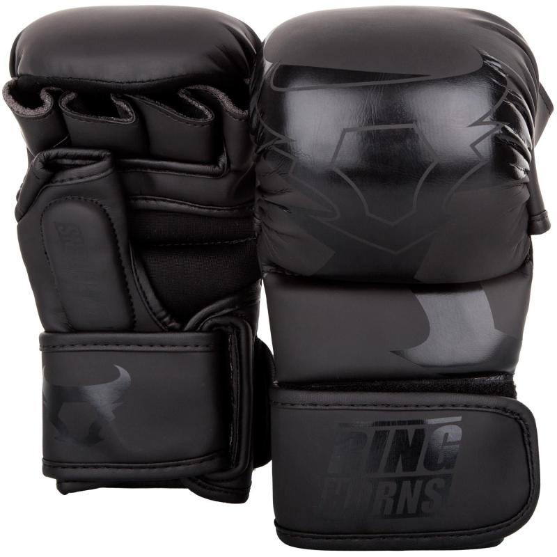 RINGHORNS: CHARGER SPARRING MMA HANDSKAR - SVART/SVART