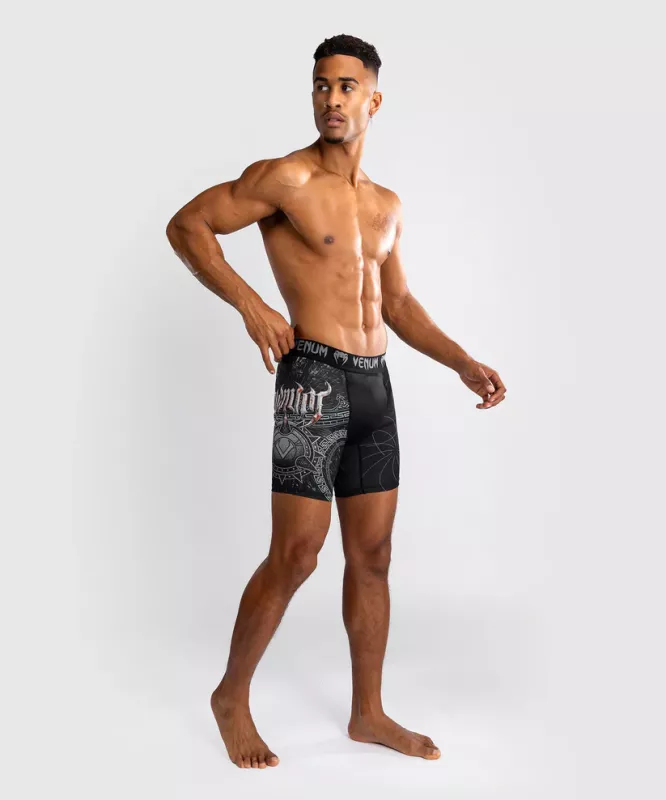 VENUM: GLADIATOR 5.0 VALE TUDO SHORTS - BLACK/SILVER