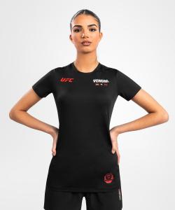 VENUM: UFC ADRENALINE FIGHT WEEK WOMEN'S DRY TECH T-SHIRT - SVART