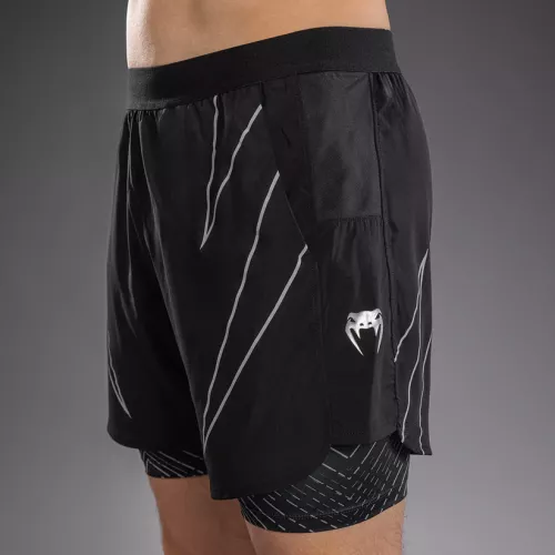 VENUM: MIDNIGHT FURY TRAINING SHORTS - SVART / GRÅ / SILVER