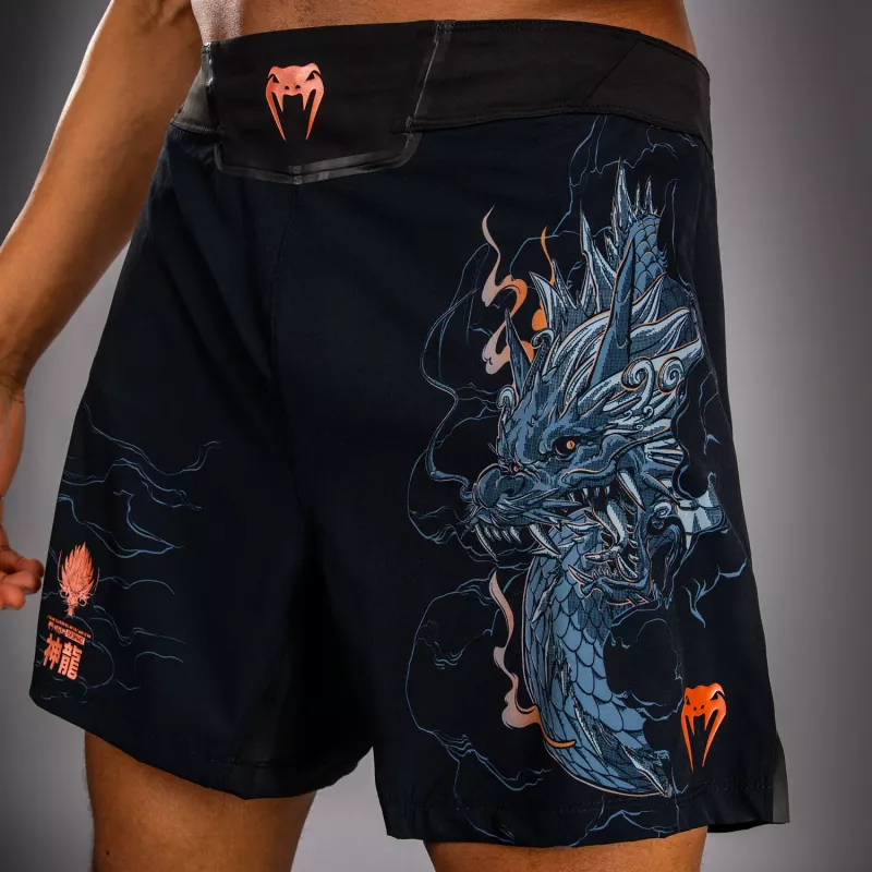 VENUM: THUNDER DRAGON FIGHTSHORTS - SVART / GRÅ / KOPPAR