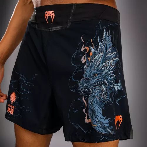 VENUM: THUNDER DRAGON FIGHTSHORTS - SVART / GRÅ / KOPPAR