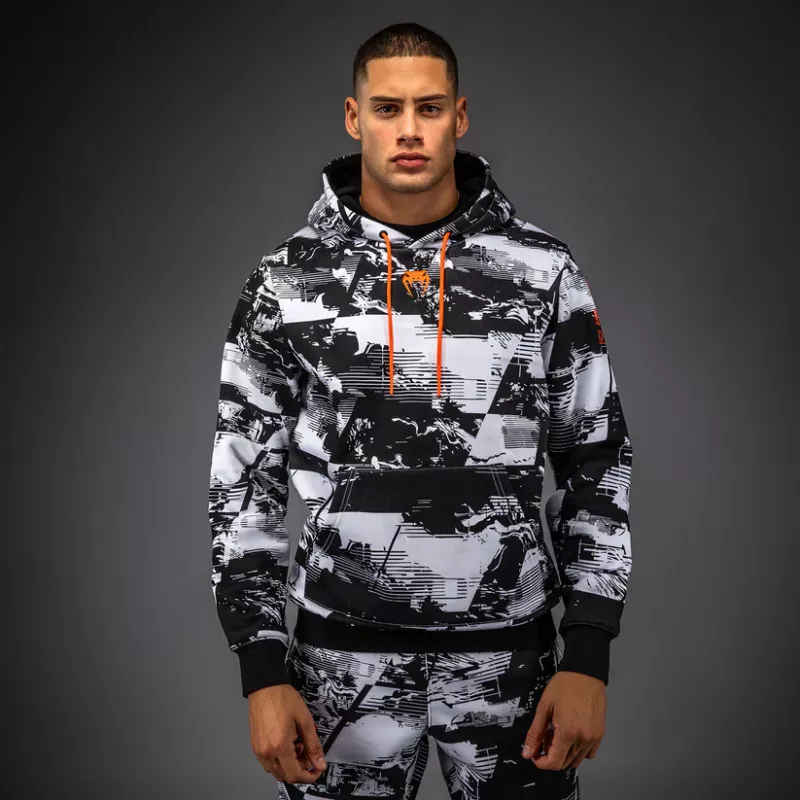 VENUM: UFC ZENITH AUTHENTIC FIGHT WEEK PULLOVER HOODIE - WHITE