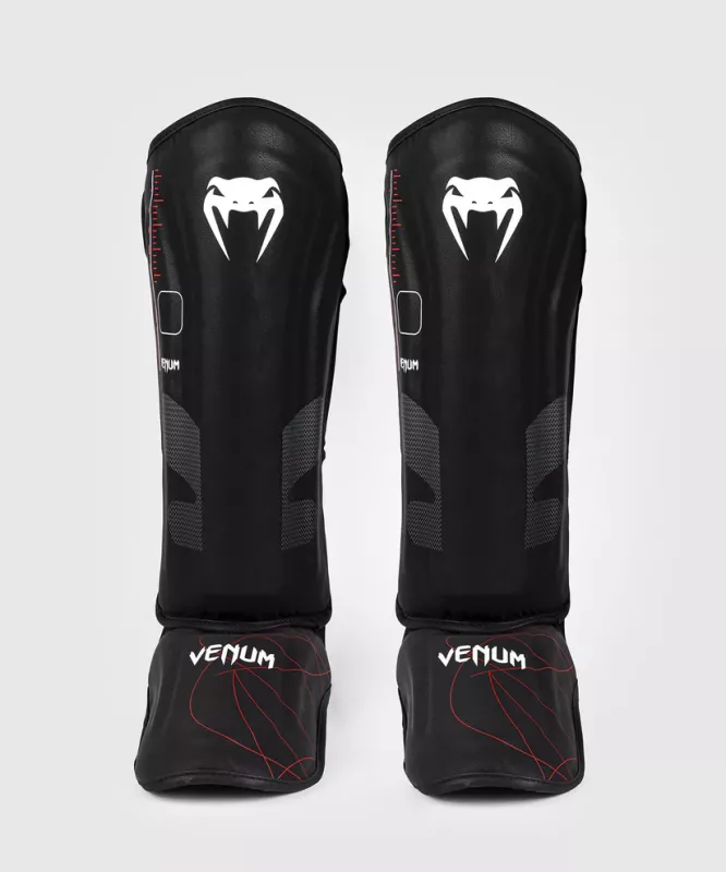 VENUM: TACTICAL XT BENSKYDD - SVART/RÖD