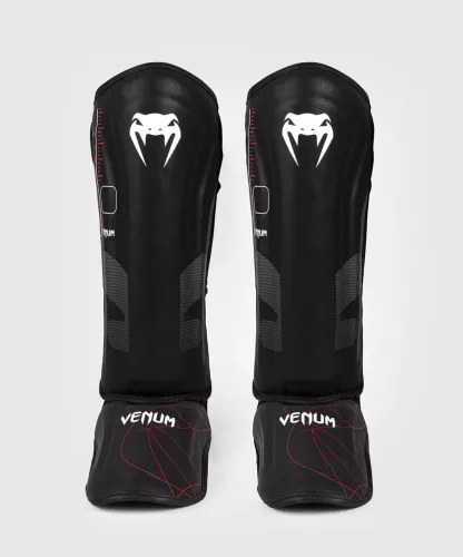VENUM: TACTICAL XT BENSKYDD - SVART/RÖD