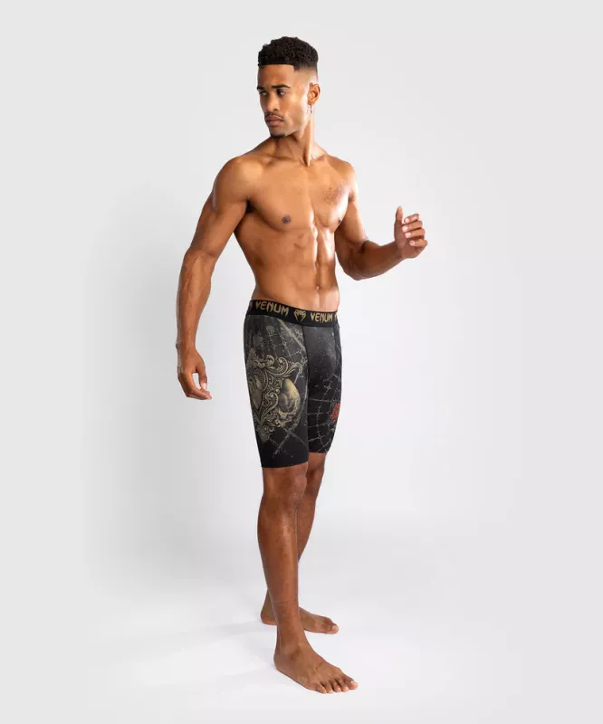 VENUM: SANTA MUERTE 5.0 VALE TUDO SHORTS - SVART/GULD