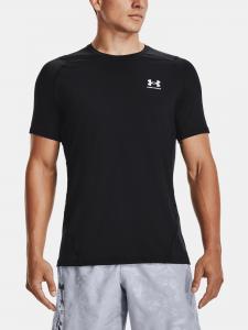 UNDER ARMOUR: HEATGEAR ARMOUR FITTED TRÖJA - SVART