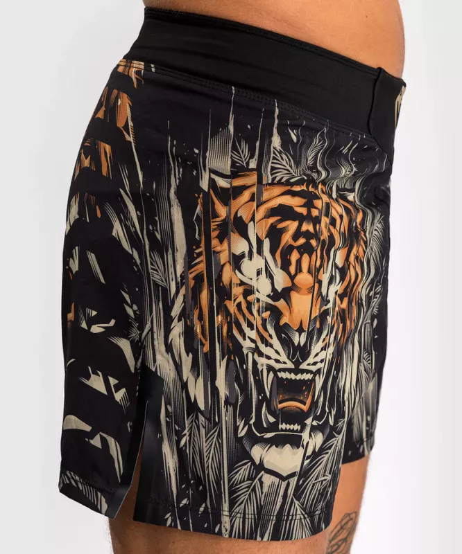VENUM: TIGER FIGHTSHORTS - SVART/NEON ORANGE
