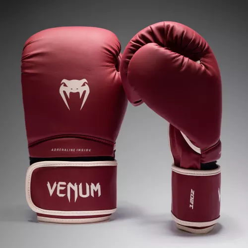 VENUM: CONTENDER 1.5 BOXNINGSHANDSKAR - VINRÖD/SAND