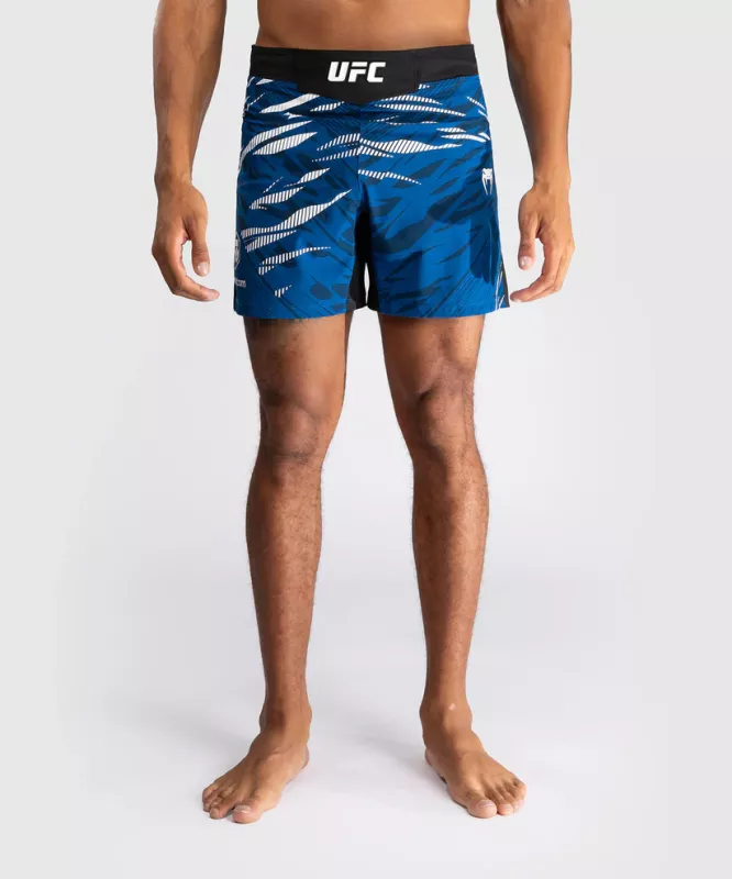 VENUM: UFC FUSION AUTHENTIC FIGHT NIGHT MEN'S FIGHT SHORT - SHORT FIT - BLUE
