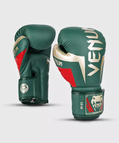 VENUM: ELITE BOXING GLOVES - GREEN - SPECIAL EDITION