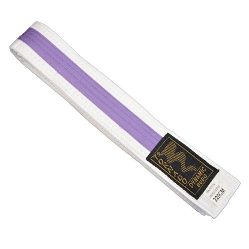 PHOENIX: BUDO BELT - WHITE/PURPLE