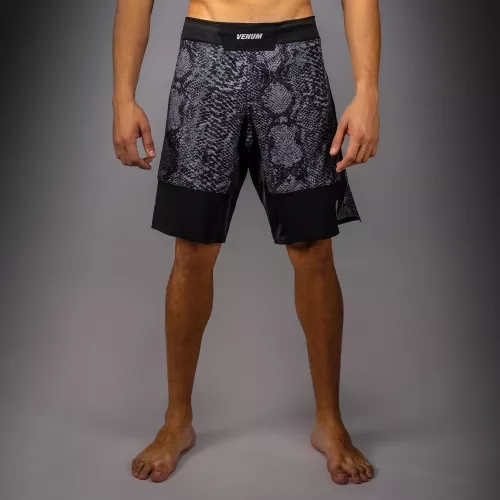 VENUM: G-FIT SCALES FIGHTSHORTS - CHARCOAL / BLACK / GREY