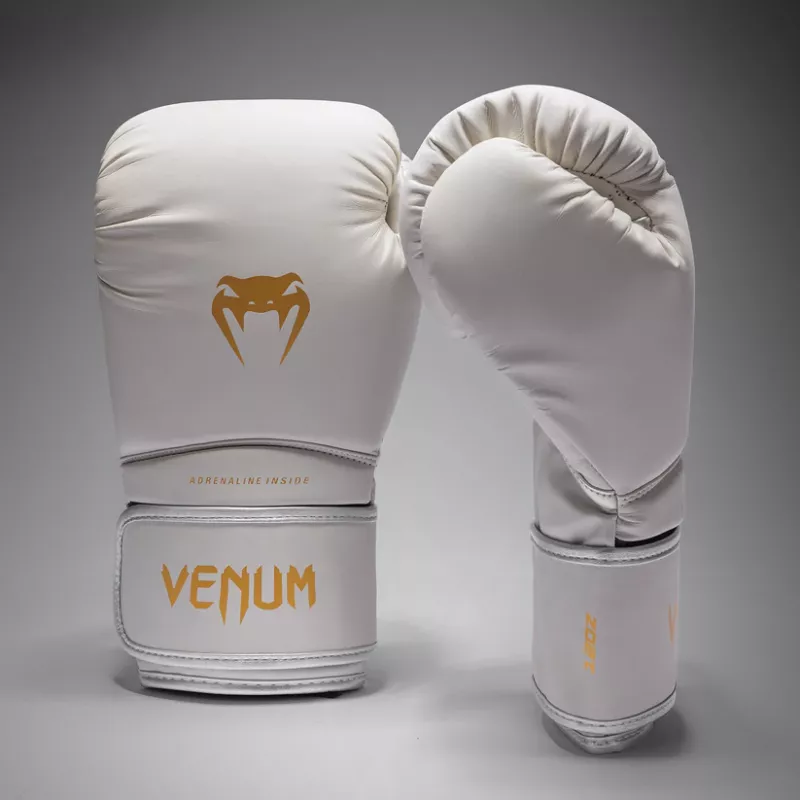 VENUM: CONTENDER 1.5 BOXNINGSHANDSKAR - IVORY/GULD
