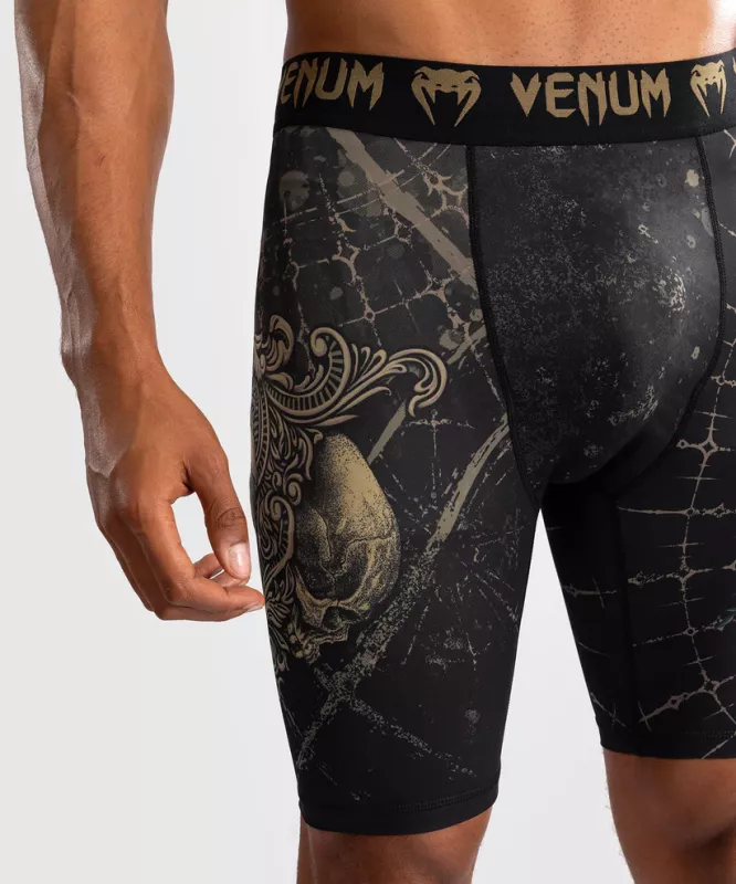 VENUM: SANTA MUERTE 5.0 VALE TUDO SHORTS - SVART/GULD