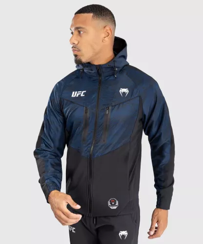 VENUM: UFC FUSION FIGHT WEEK MEN'S ZIP HOODIE - OCEANIC BLUE
