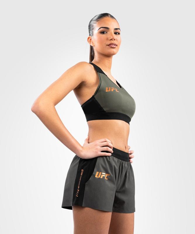VENUM: UFC ADRENALINE FIGHT WEEK WOMEN'S PERFORMANCE SHORTS - KHAKI