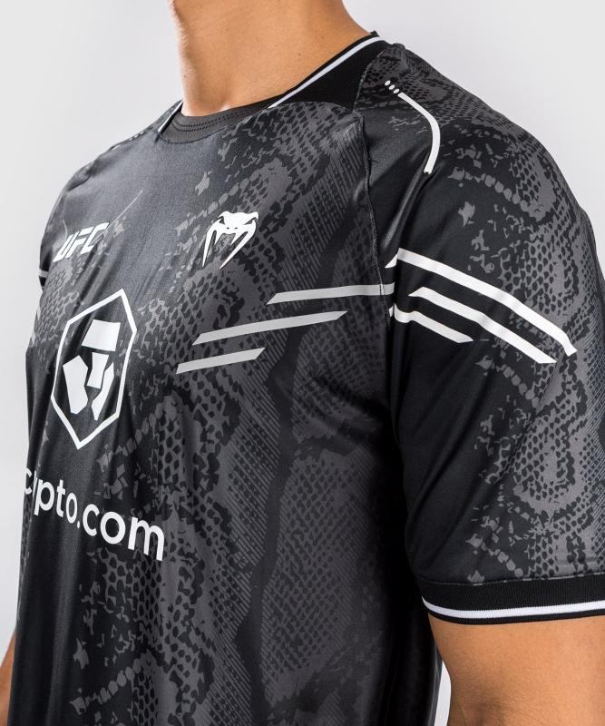 VENUM: UFC ADRENALINE AUTHENTIC FIGHT NIGHT MEN'S WALKOUT JERSEY - SVART