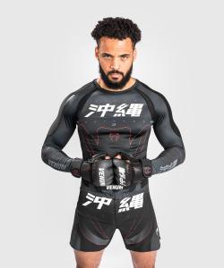 VENUM: OKINAWA 3.0 RASHGUARD LÅNGÄRMAD - SVART/RÖD
