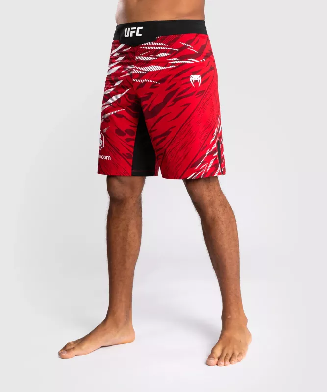 VENUM: UFC FUSION AUTHENTIC FIGHT NIGHT MEN'S FIGHT SHORTS - LONG FIT - RÖD
