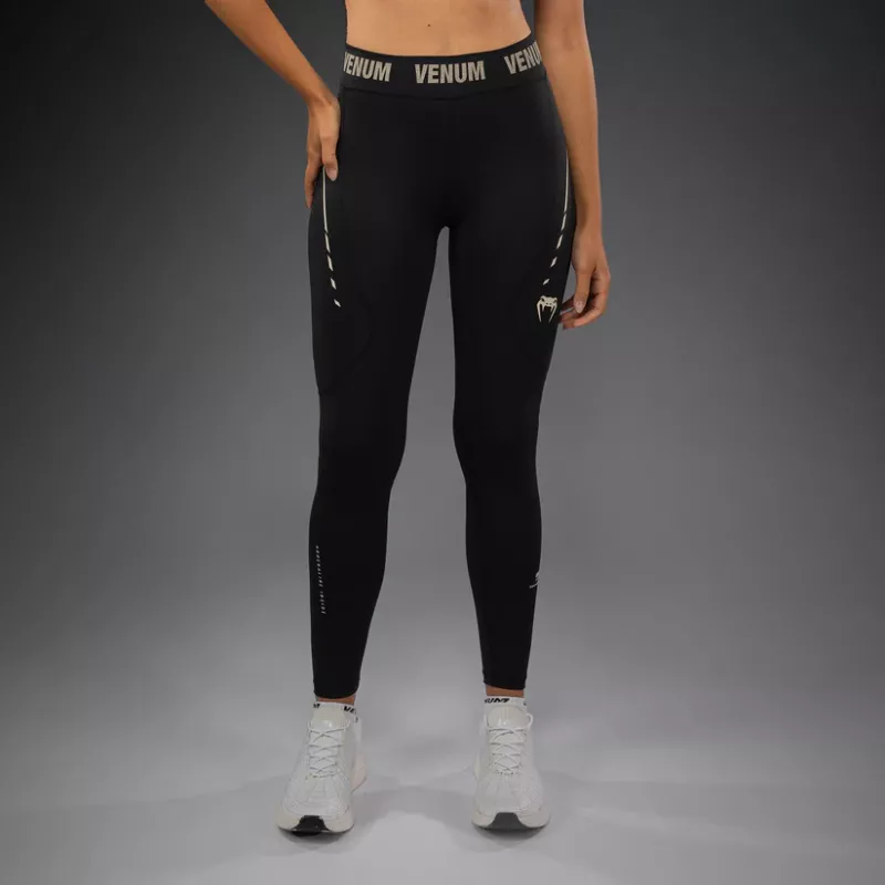 VENUM: WOMENS ADRENALINE LEGGINGS - IVORY / BLACK