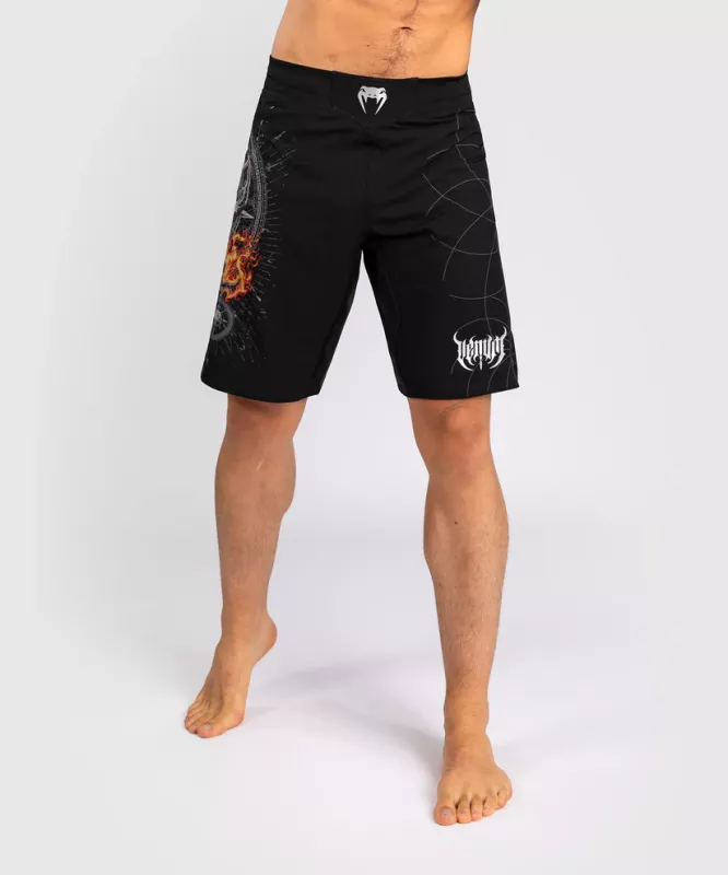 VENUM: GLADIATOR 5.0 FIGHTSHORTS - SVART/SILVER