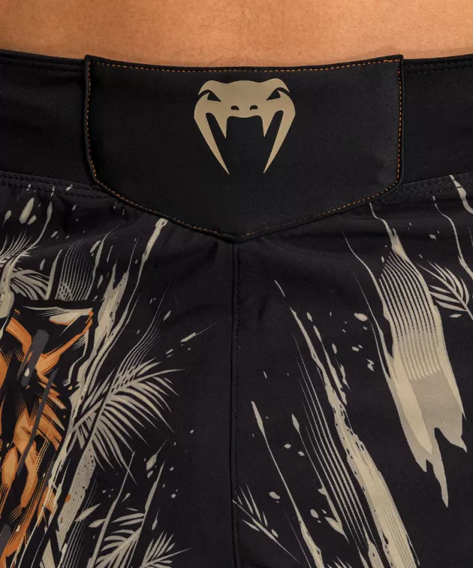 VENUM: TIGER FIGHTSHORTS - SVART/NEON ORANGE