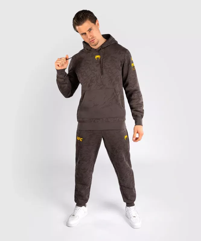 VENUM: UFC FUSION FIGHT WEEK MEN'S PULLOVER HOODIE - EARTHEN BROWN