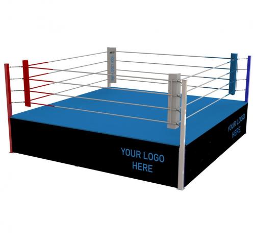 BOXNINGSRING \COMPETITION\" PLAIN CANVAS, CORNER PADS"""