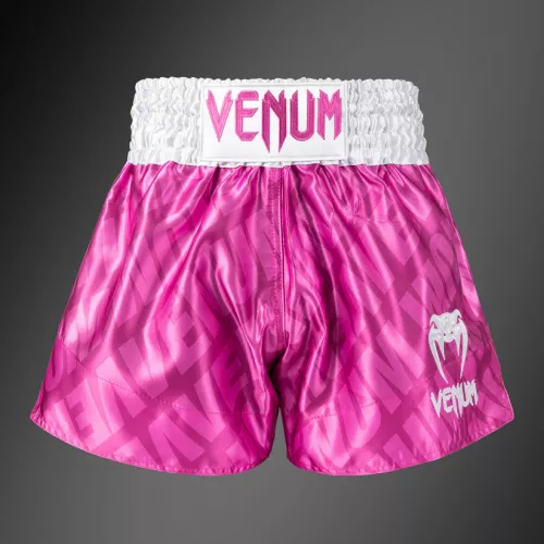 VENUM: CONTENDER XT MUAY THAI SHORTS - CANDY ROSA/ VIT