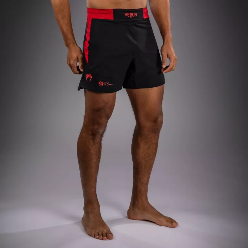 VENUM: X ROGER GRACIE SIGNATURE FIGHTSHORTS - SVART/RÖD