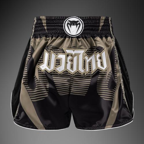 VENUM: ADRENALINE MUAY THAI SHORTS - BLACK / SAND