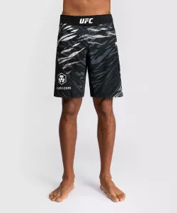 VENUM: UFC FUSION AUTHENTIC FIGHT NIGHT MEN'S FIGHT SHORTS - LONG FIT - BLACK