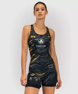 VENUM: UFC FUSION AUTHENTIC FIGHT NIGHT WOMEN'S FITTEN TANK SHELF BRA - CHAMPION